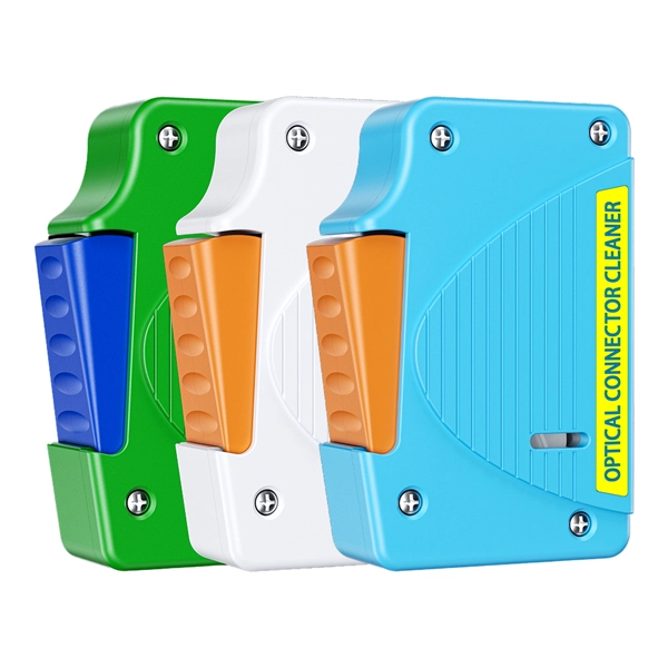 Temporary fiber optic cable installation device